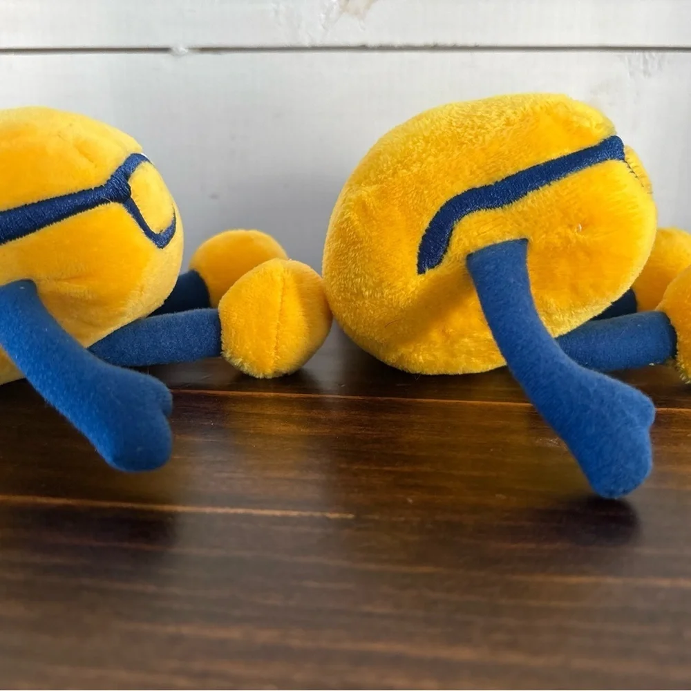 Culver’s GOLDIE and CURDIS small plush cheese curds promotional plush set of 2